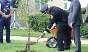 Suffolk County Sheriff Toulon, Fealgood Foundation Host 9/11 Tree Planting Ceremony
