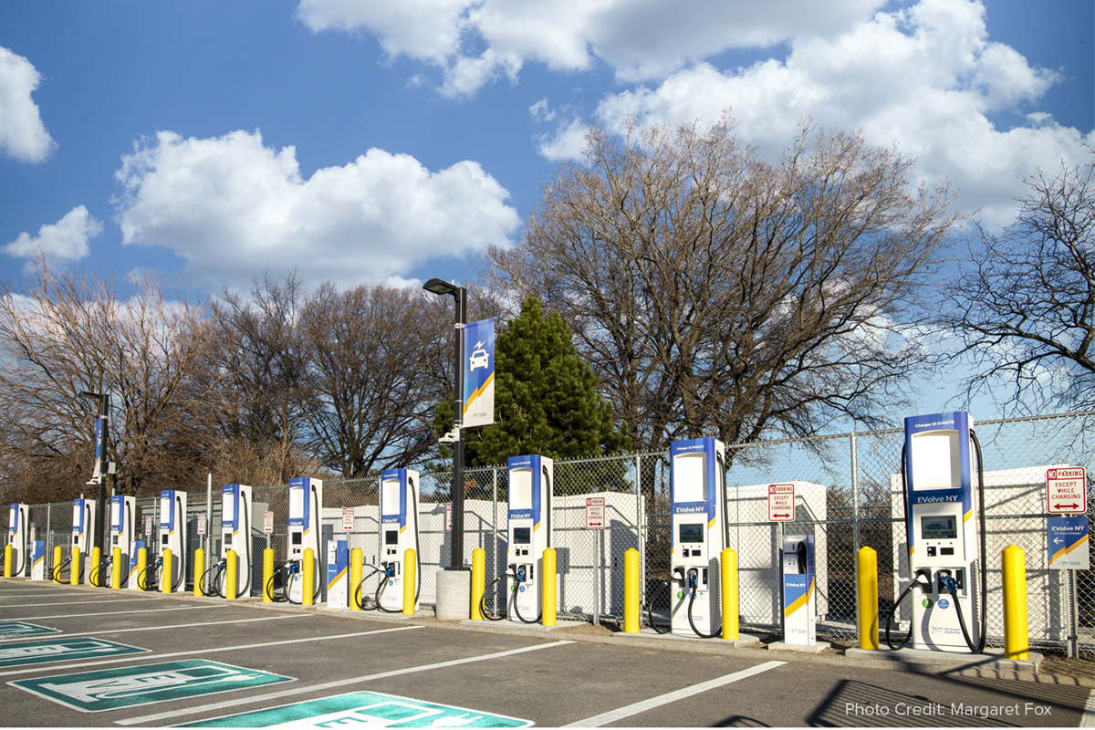 Largest Public Electric Vehicle FastCharging Station in the Northeast