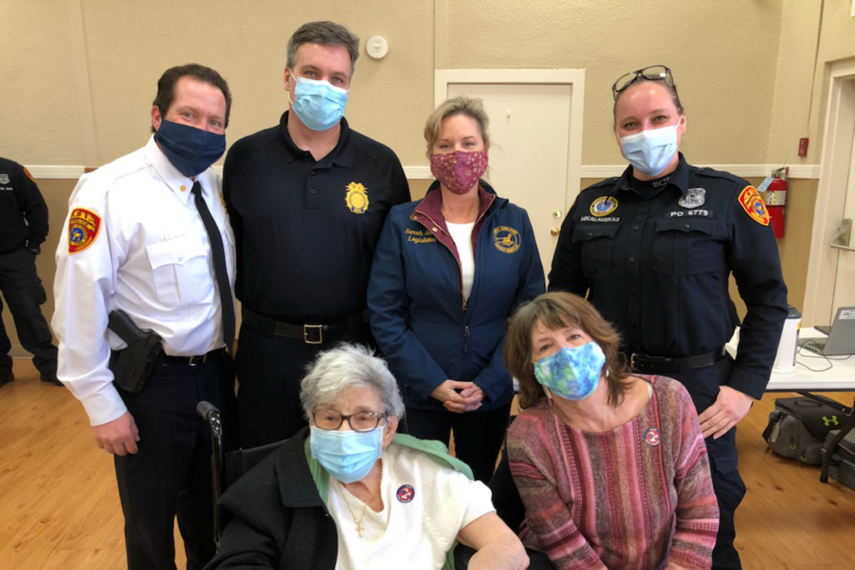 Suffolk County Coordinates On-Site Vaccination Effort at Senior Community