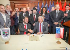 County Executive Bruce A. Blakeman Signs Monumental Agreement Between Nassau County, Judea, and Samaria