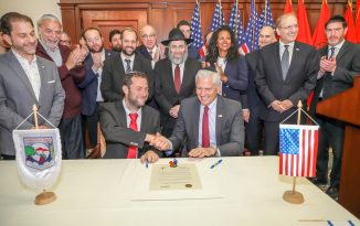 County Executive Bruce A. Blakeman Signs Monumental Agreement Between Nassau County, Judea, and Samaria