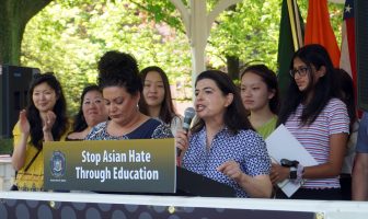 Hundreds Rally Against Asian Hate, Call for Better Education on Asian-American History