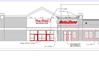 Pep Boys in Patchogue Adding AutoZone to Building