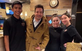 “Tonight Show” Star Jimmy Fallon Spotted Earing at Glen Cove Diner and Café