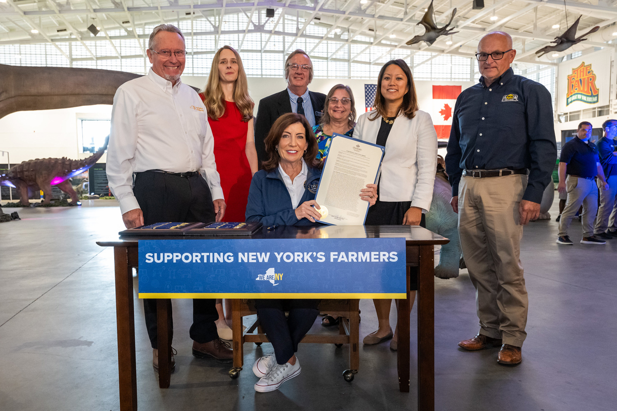 At The New York State Fair, Governor Hochul Signs Executive Order ...