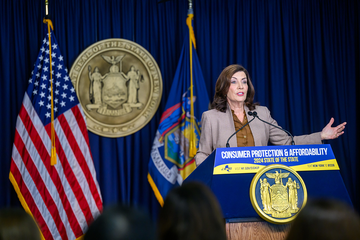Governor Hochul Unveils First Proposal Of 2024 State Of The State The