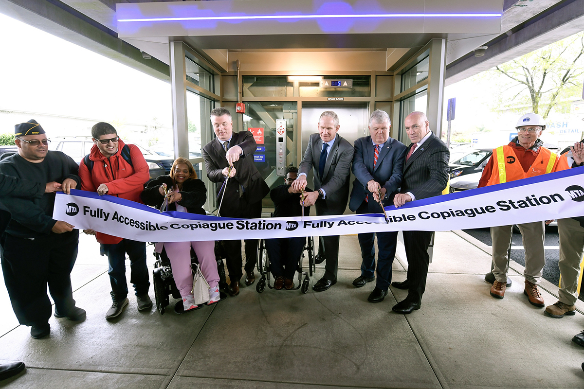 Governor Hochul Announces LIRR Copiague Station Now Fully Accessible