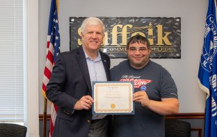Prestigious National Scholarship Awarded to Suffolk County Community College Student