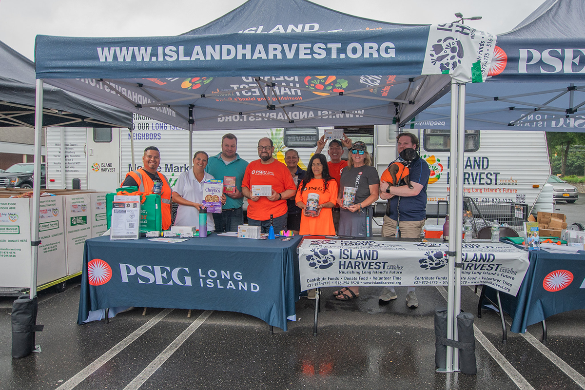 PSEG Long Island and Island Harvest Thank Three Village Community for ...