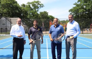 Town of Oyster Bay Opens New Tennis Courts at Haypath Park in Old Bethpage