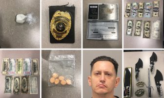 New Jersey Man Busted with Knives, Counterfeit Money, Drugs, Ammo, Police Badge & Uniforms During LI Traffic Stop