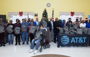 100 Seniors Surprised with Free Laptops from AT&T at Holiday Digital Safety Workshop