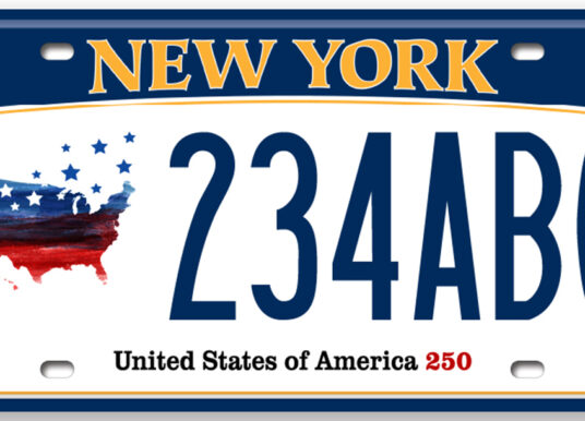 DMV Unveils New License Plate To Mark The 250th Anniversary Of Our Nation’s Founding